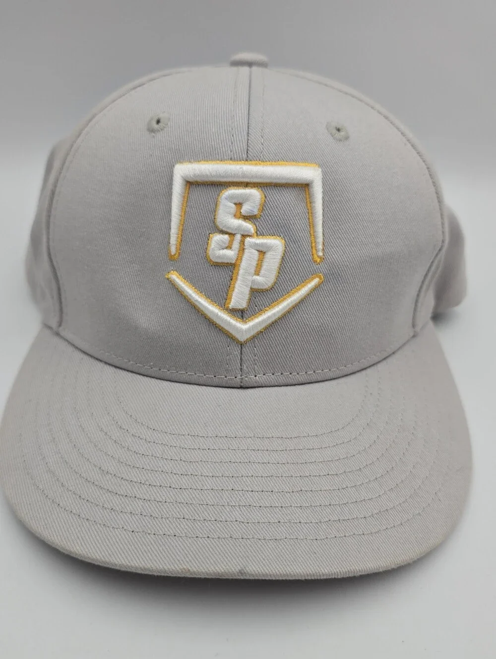 Champro SP Logo Gray Adjustable Snapback Baseball Cap Hat